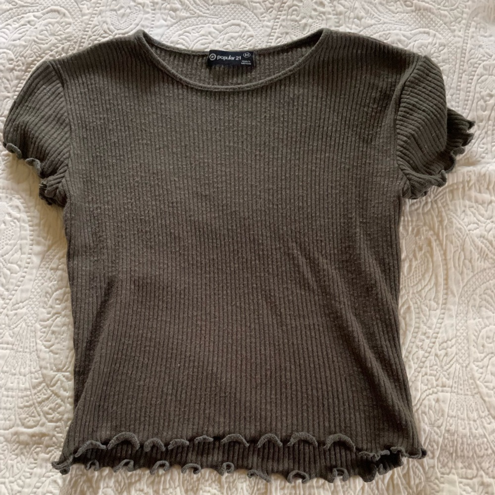 target cropped tee